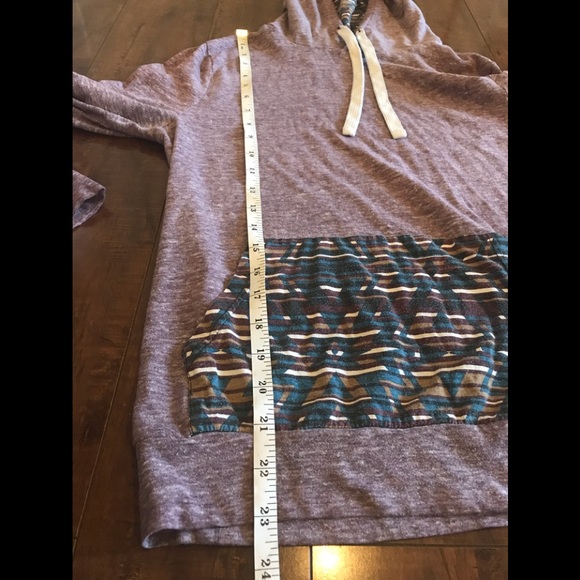 Boys Mauve Bluenotes Long Sleeve Hoodie Top - Picture 9 of 12